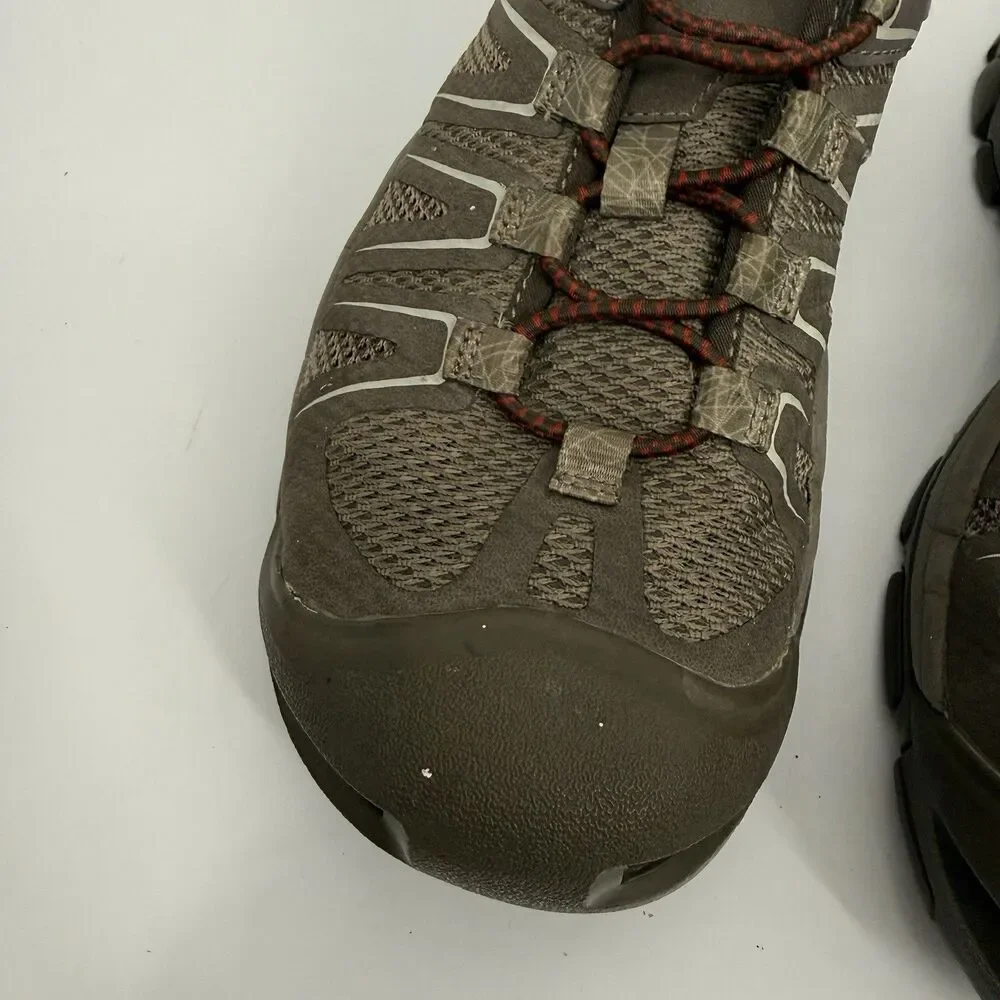 KEEN Shoes Mens 9 Brown McKenzie II Bungee Water Sandals Trail Hiking Sandals